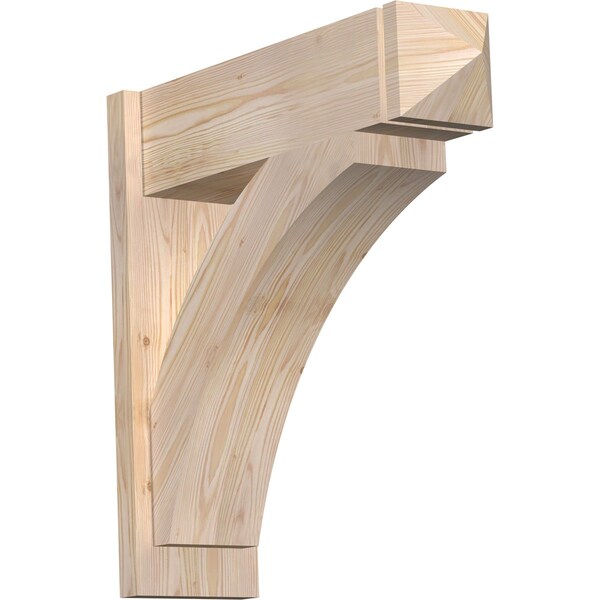 Ekena Millwork Thorton Smooth Arts and Crafts Outlooker, Douglas Fir, 7 1/2"W x 26"D x 26"H OUT08X26X26THR03SDF - main